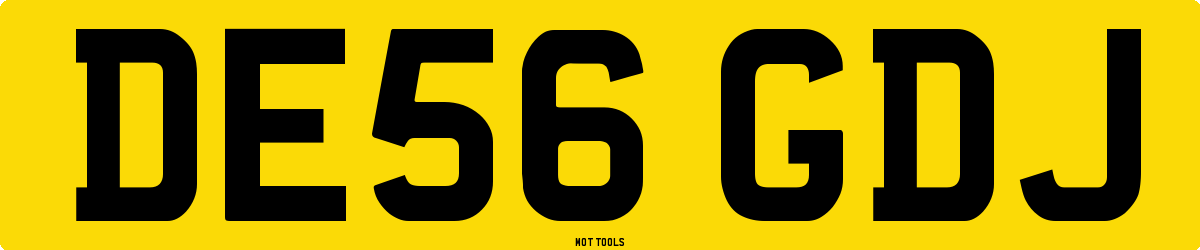 DE56GDJ MOT Check