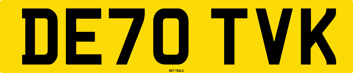 DE70TVK MOT Check