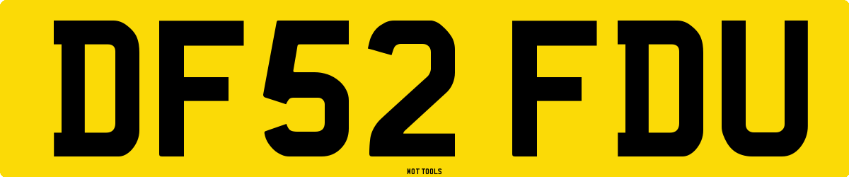 DF52FDU MOT Check