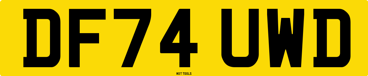 DF74UWD MOT Check