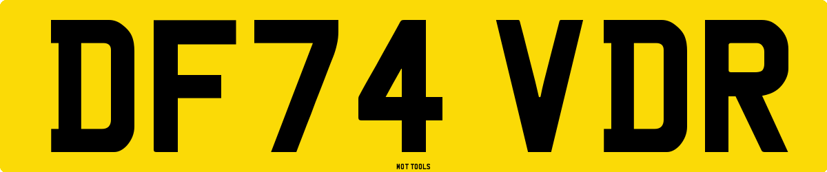 DF74VDR MOT Check