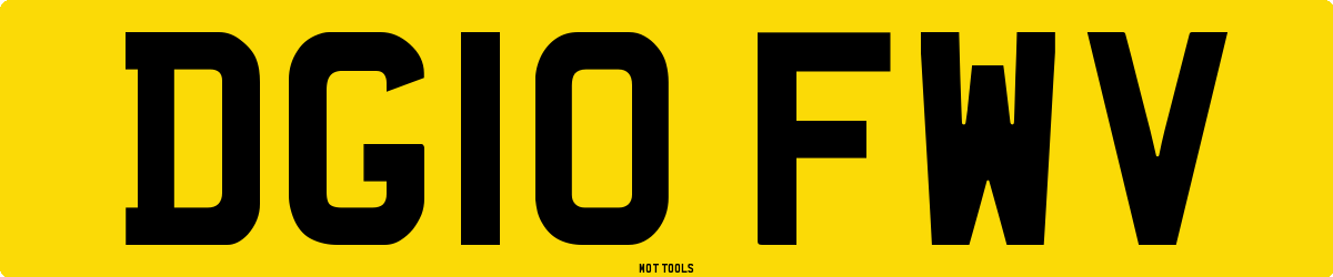 DG10FWV MOT Check