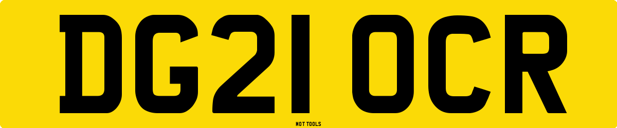 DG21OCR MOT Check
