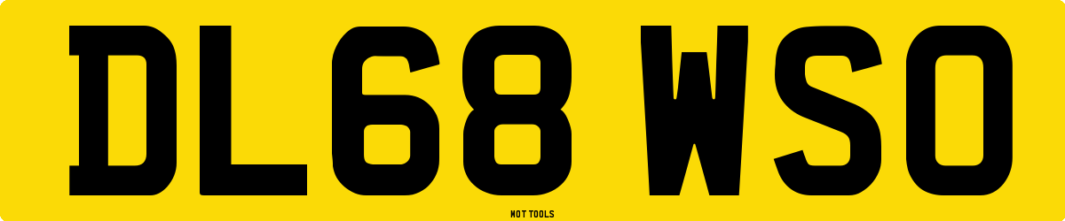DL68WSO MOT Check