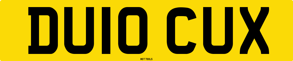 DU10CUX MOT Check