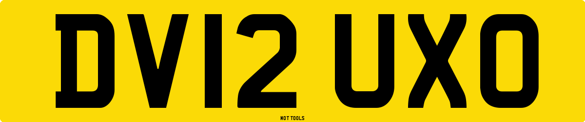 DV12UXO MOT Check