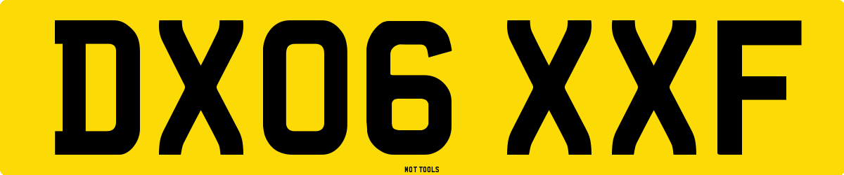 DX06XXF MOT Check