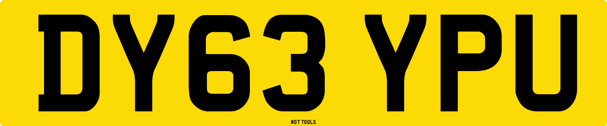 DY63YPU MOT Check