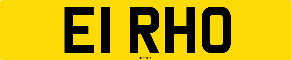 E1RHO MOT Check