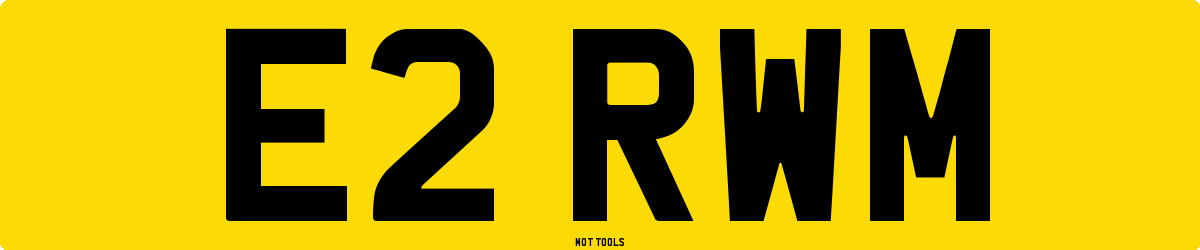 E2RWM MOT Check