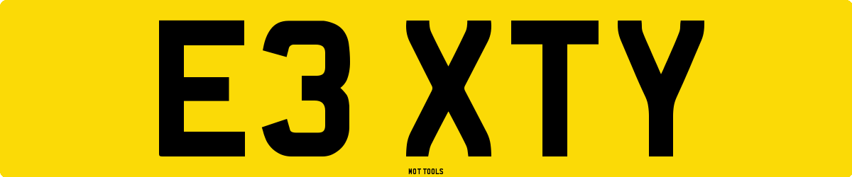 E3XTY MOT Check