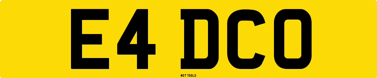 E4DCO MOT Check
