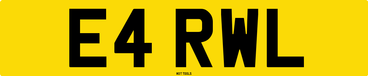 E4RWL MOT Check