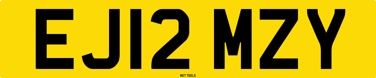 EJ12MZY MOT Check
