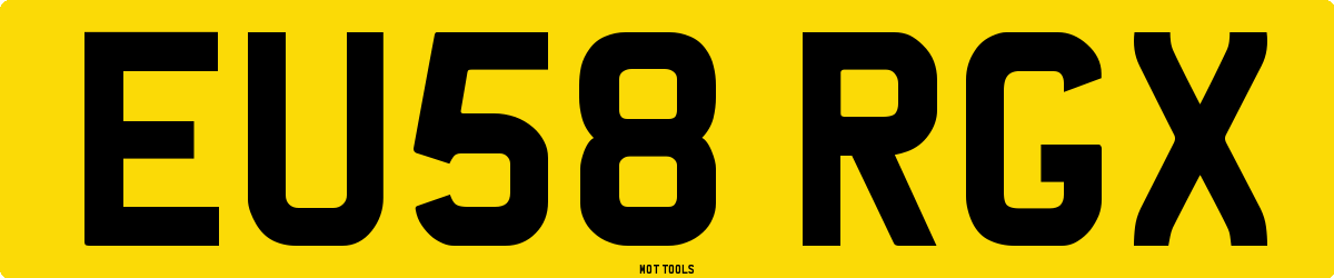 EU58RGX MOT Check