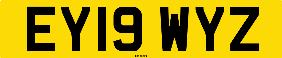 EY19WYZ MOT Check