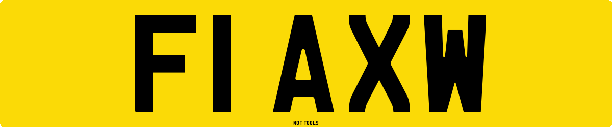 F1AXW MOT Check