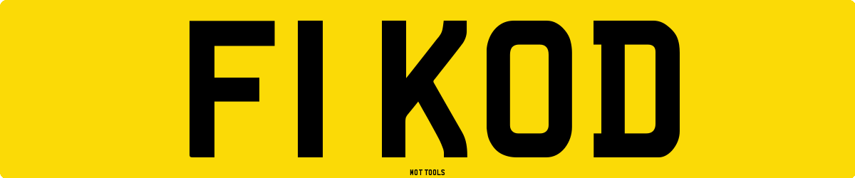 F1KOD MOT Check