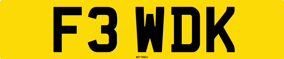 F3WDK MOT Check
