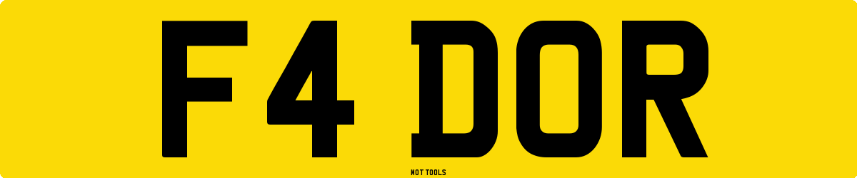 F4DOR MOT Check