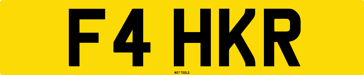 F4HKR MOT Check