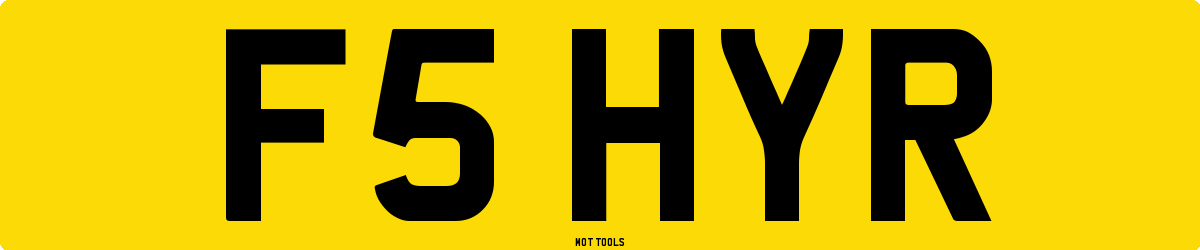 F5HYR MOT Check