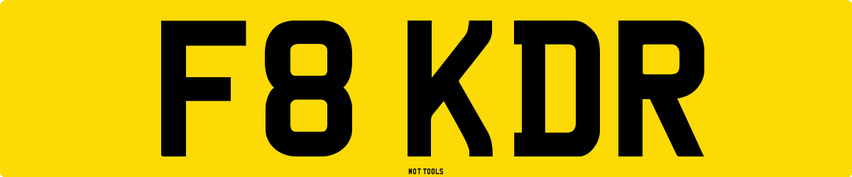 F8KDR MOT Check