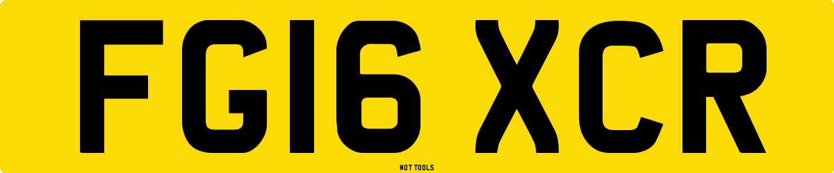 FG16XCR MOT Check
