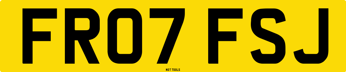 FR07FSJ MOT Check