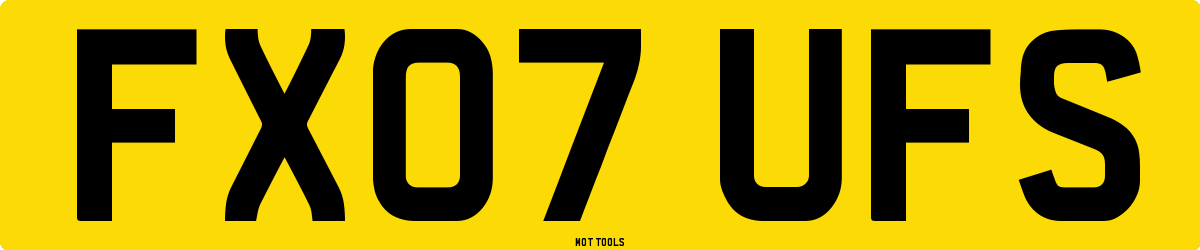 FX07UFS MOT Check