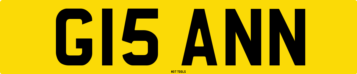 G15ANN MOT Check
