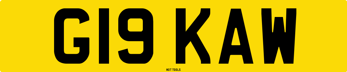 G19KAW MOT Check