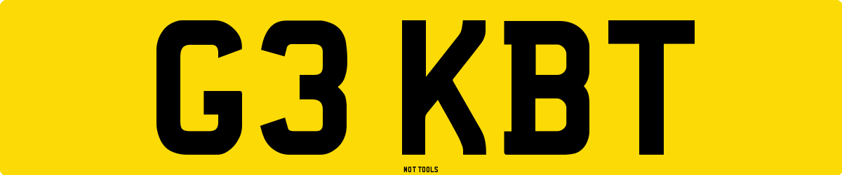 G3KBT MOT Check