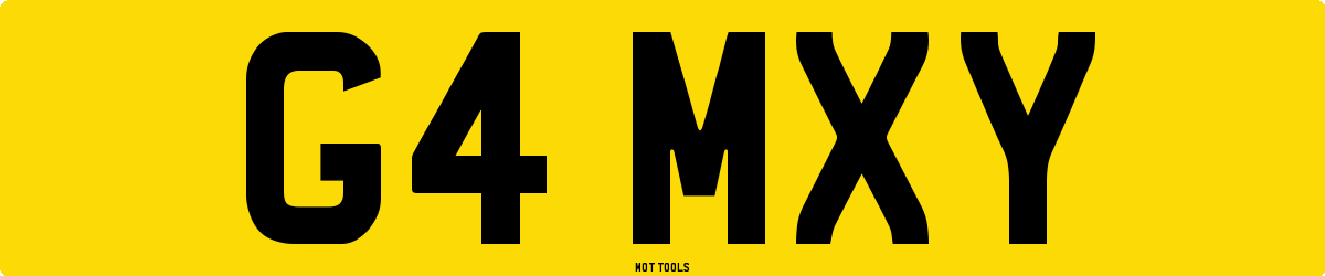 G4MXY MOT Check