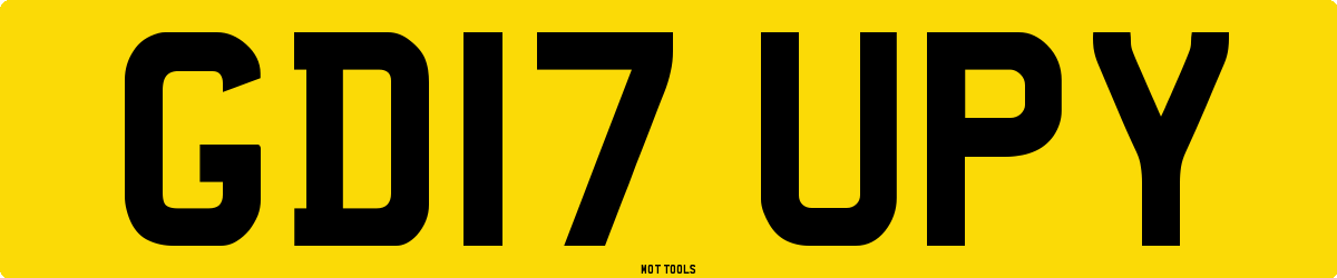 GD17UPY MOT Check