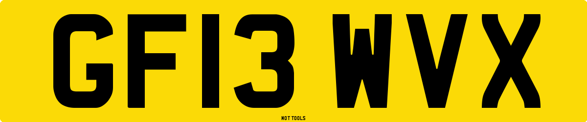 GF13WVX MOT Check