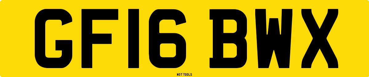 GF16BWX MOT Check