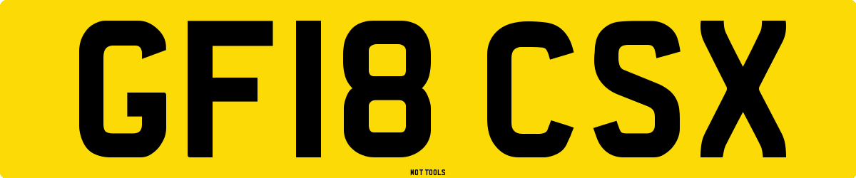 GF18CSX MOT Check