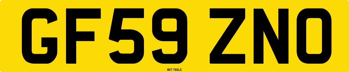 GF59ZNO MOT Check