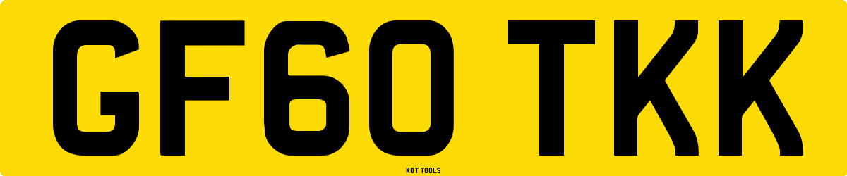 GF60TKK MOT Check