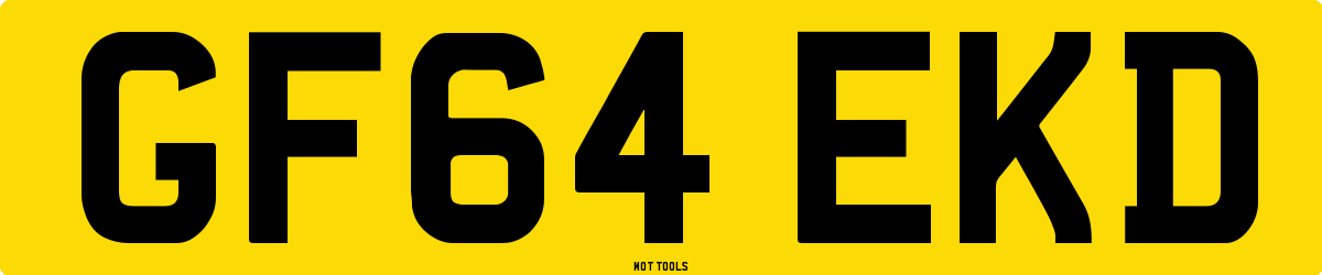 GF64EKD MOT Check