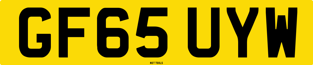 GF65UYW MOT Check