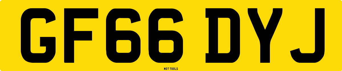 GF66DYJ MOT Check