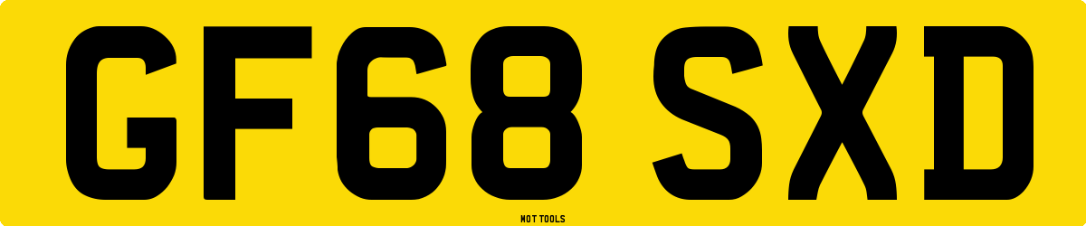 GF68SXD MOT Check
