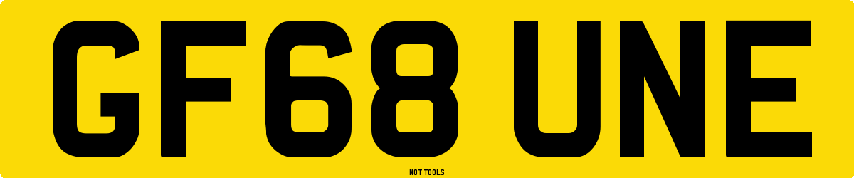 GF68UNE MOT Check