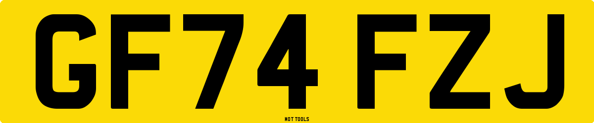 GF74FZJ MOT Check