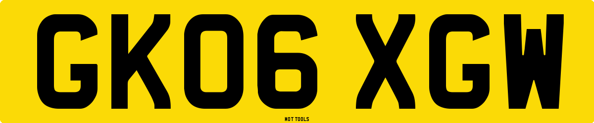 GK06XGW MOT Check