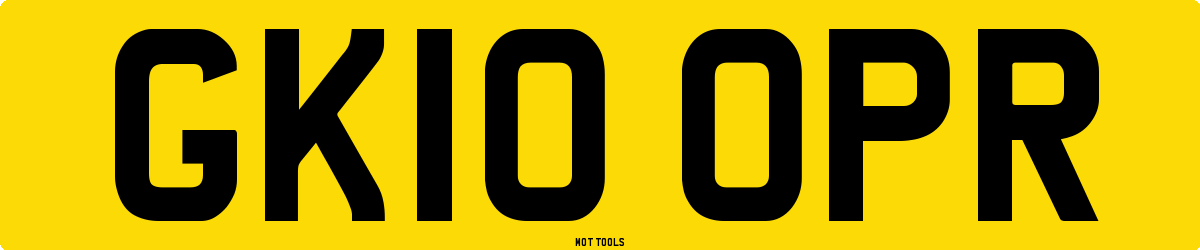 GK10OPR MOT Check