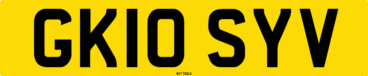 GK10SYV MOT Check