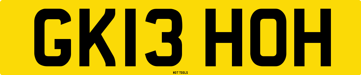 GK13HOH MOT Check